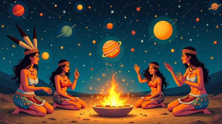 Sacrifícios Astrais: A Conexão com o Cosmos Indígena