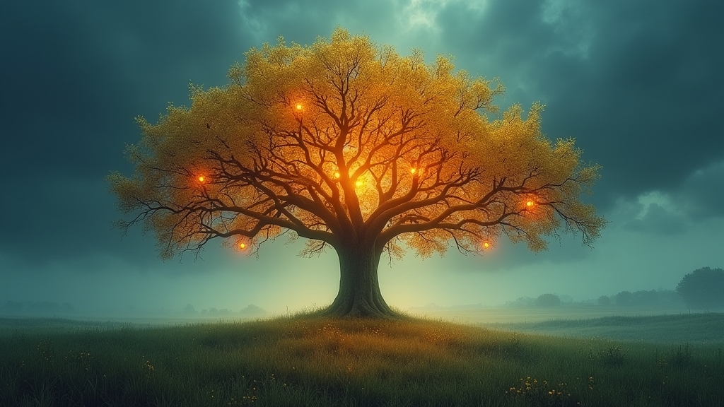 sonhar-arvore-frutos-luz