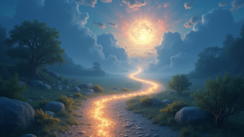 sonhar-caminho-luz-significado