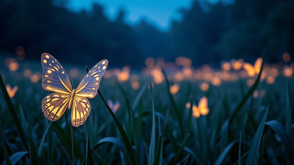 sonhar-campo-borboletas-luminescentes