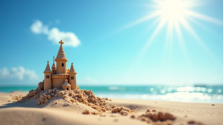 sonhar-com-castelo-de-areia