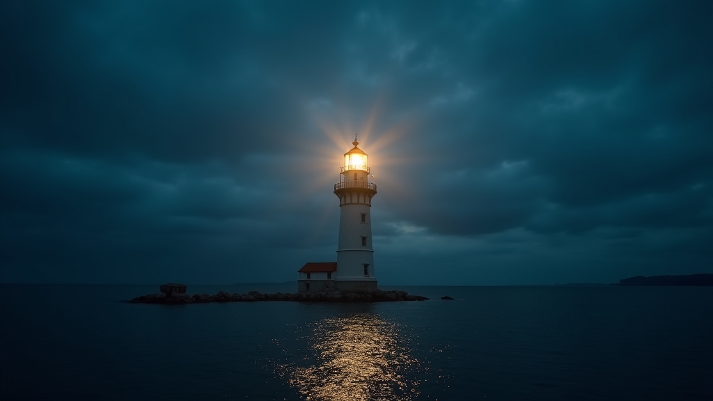 sonhar-com-farol-luz