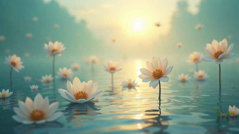 sonhar-com-flores-flutuantes