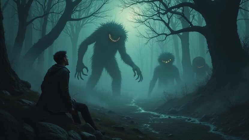 sonhar-com-monstro