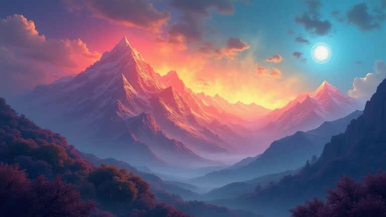 sonhar-com-montanhas-coloridas