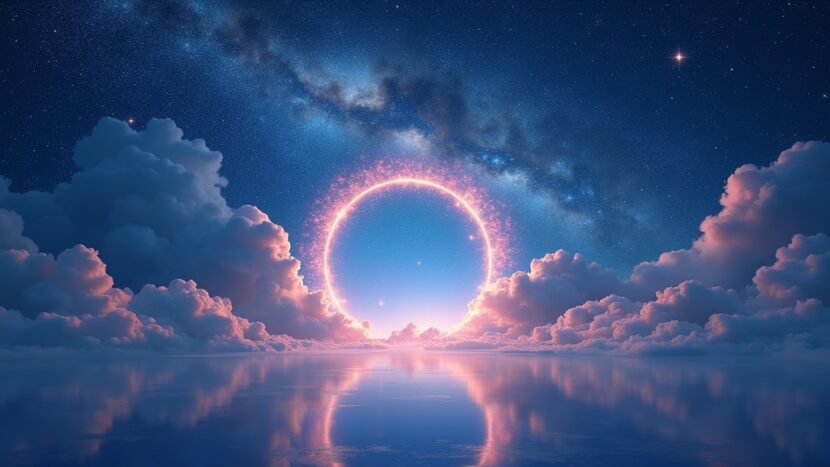 sonhar-com-portal-cercado-estrelas