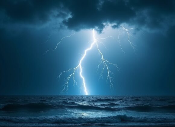 sonhar-com-relampago-surge-do-oceano