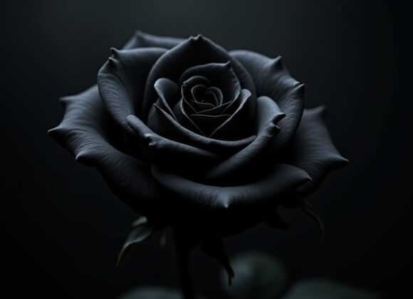 sonhar-com-rosa-negra