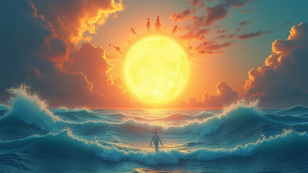sonhar-com-sol-figuras-mar