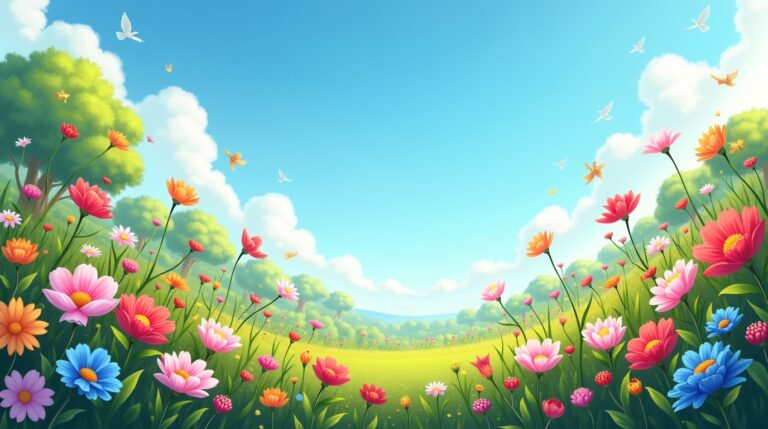 Sonhar com um jardim onde as flores dançam: Significados e Emoções