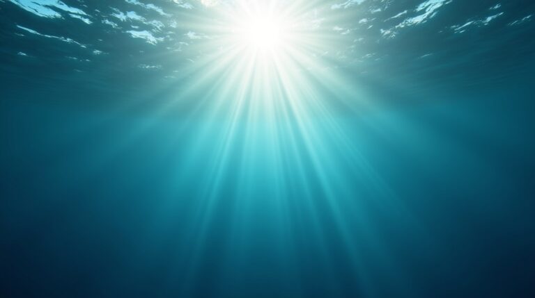 Sonhar com um sol que brilha embaixo d’água: Significados