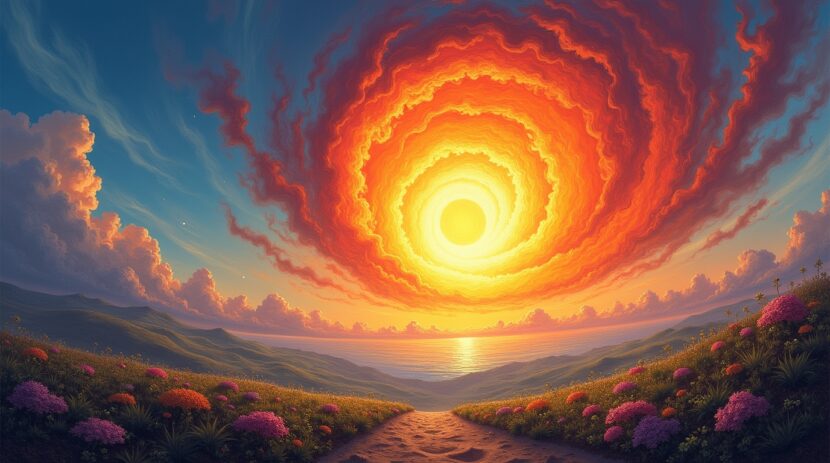sonhar-com-um-sol-que-gira-como-um-redemoinho
