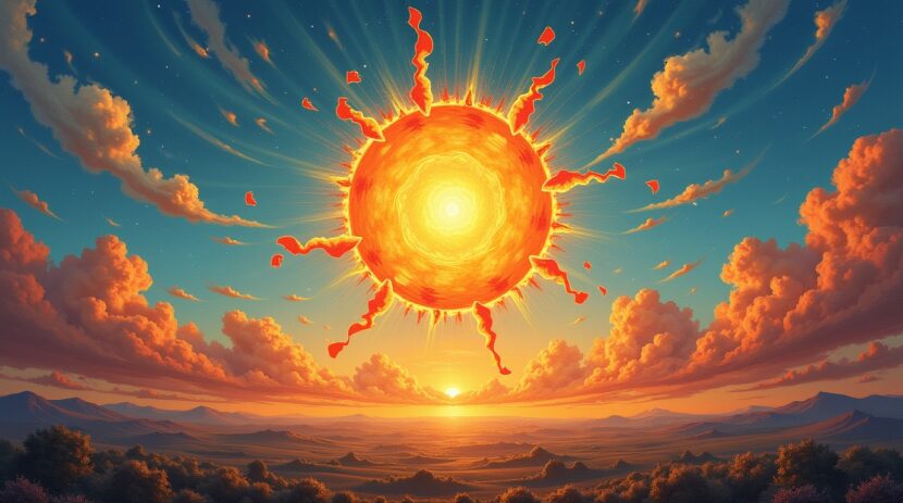 Sonhar com um sol que se parte em vários: Significados e Interpretações