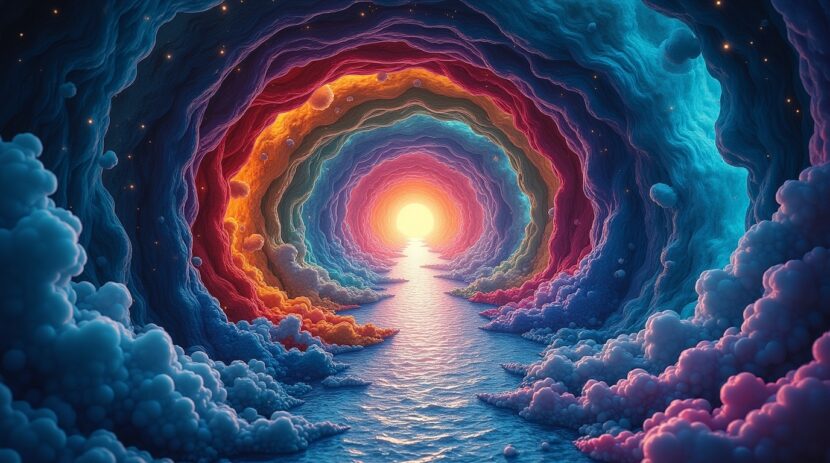 Sonhar com um túnel onde cada curva revela um novo mundo