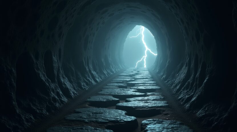 sonhar-com-um-tunel-onde-cada-passo-ecoa-como-um-trovao