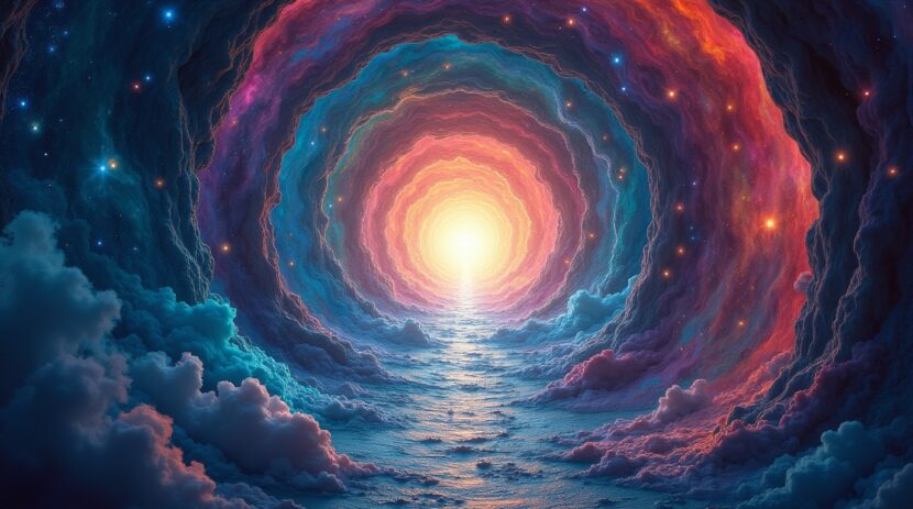 sonhar-com-um-tunel-que-leva-ao-centro-do-universo