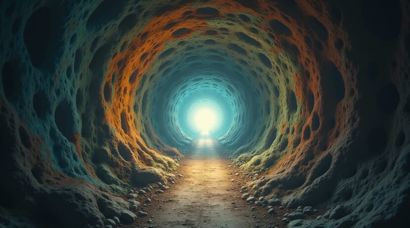 Sonhar com um túnel que leva para outro tempo: Significados