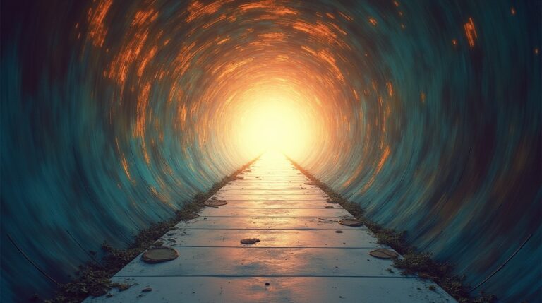 Sonhar com um túnel que se estende até o infinito: Significados