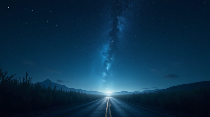 Sonhar com uma estrada que só pode ser vista à luz das estrelas: Significados Reveladores