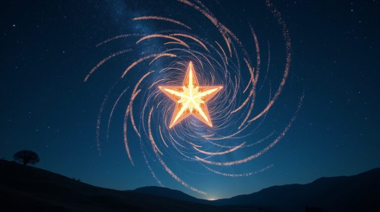 Sonhar com uma estrela que gira sem parar: Significados