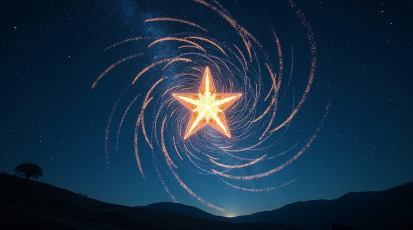 Sonhar com uma estrela que gira sem parar: Significados