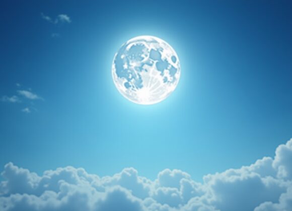 Sonhar com uma lua que brilha mesmo ao meio-dia: Significado