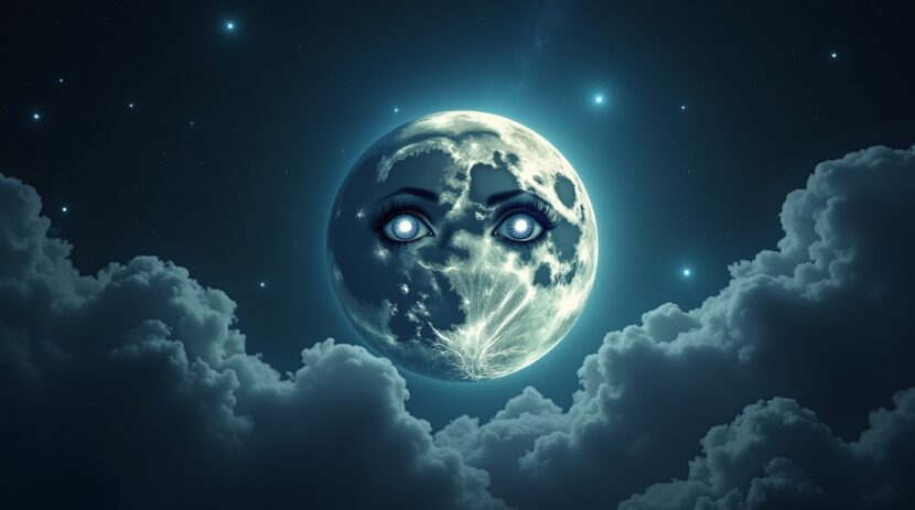 sonhar-com-uma-lua-que-tem-olhos-e-observa-a-terra
