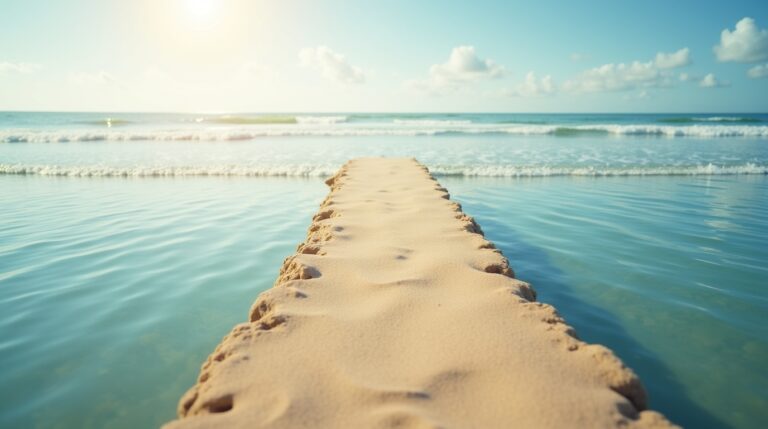 Sonhar com uma ponte feita de areia flutuante: Significados