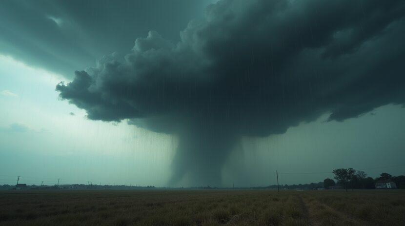 Sonhar com uma tempestade que nunca chega ao solo: Significado