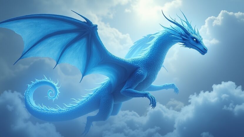 sonhar-dragao-gelo-azul
