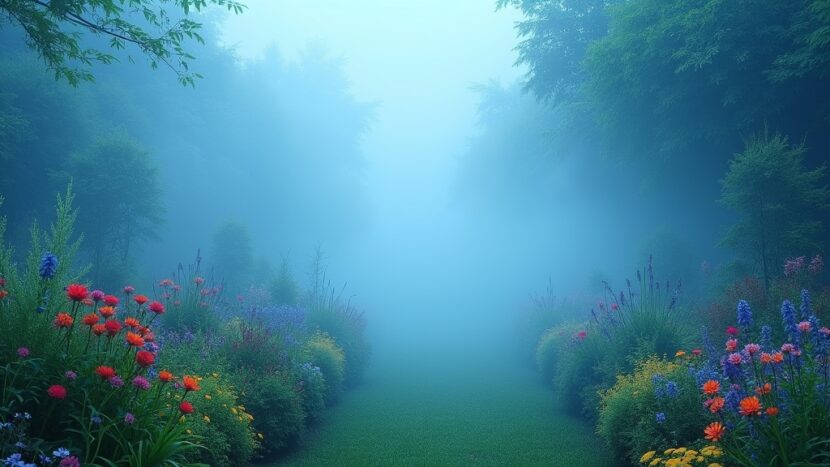 sonhar-jardim-nevoa-azul