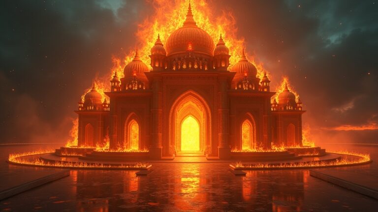 sonhar-templo-chamas-significado