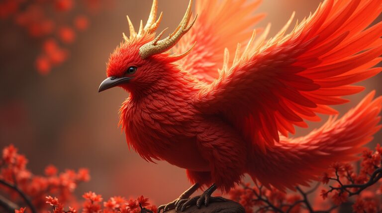 Suzaku (pássaro vermelho): Mitos e Significados na Cultura Japonesa
