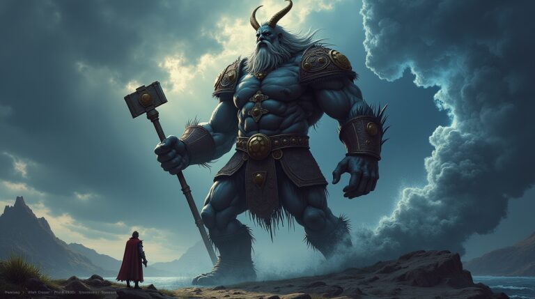 Þrymr: O Gigante que Raptou Freyja na Mitologia Nórdica