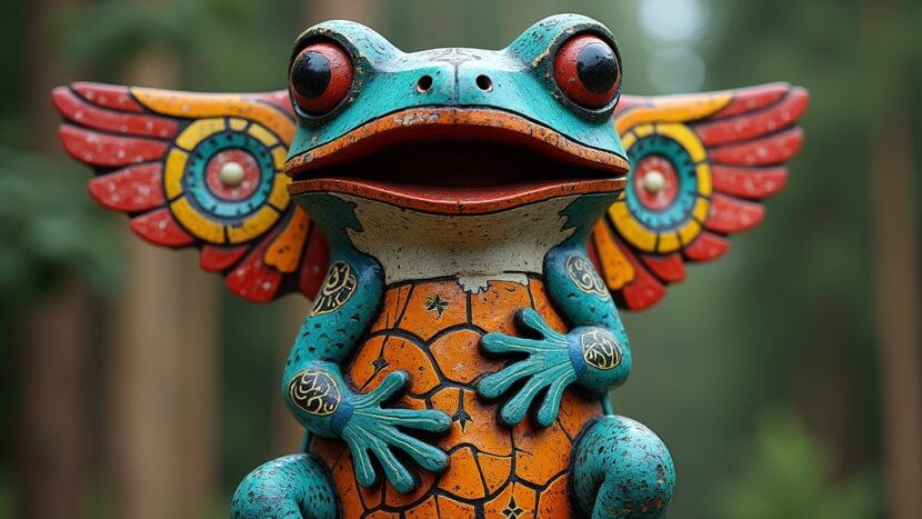 totem-sapo-cantador