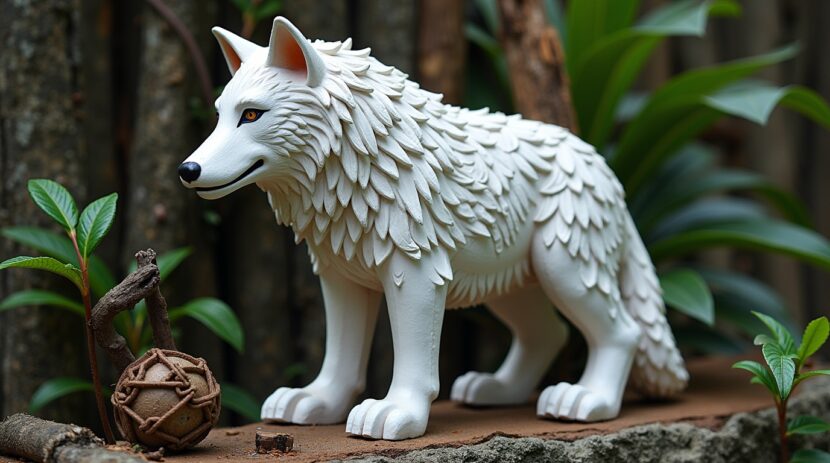 Totens do lobo branco: Mitologias e Simbolismos Indígenas