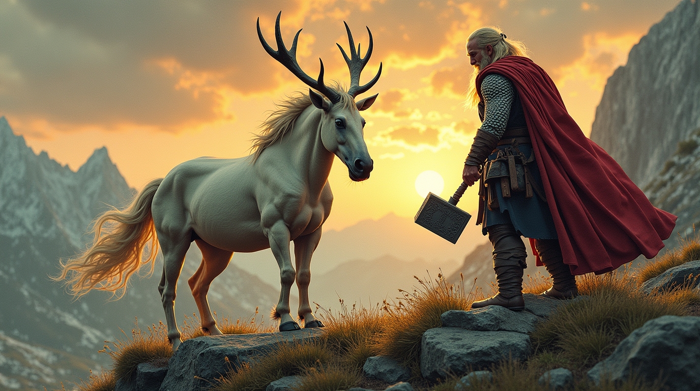 Véurr (Outro Nome de Thor) na Mitologia Nórdica