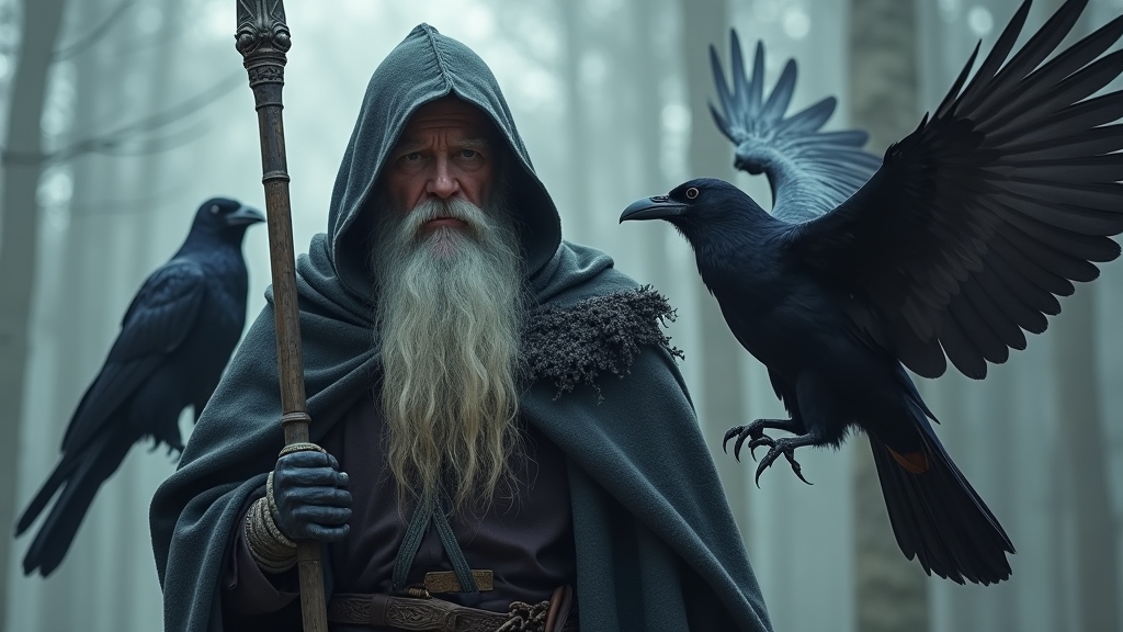 Woden na Mitologia Nórdica: A Importância Cultural Viking woden-mitologia-nordica