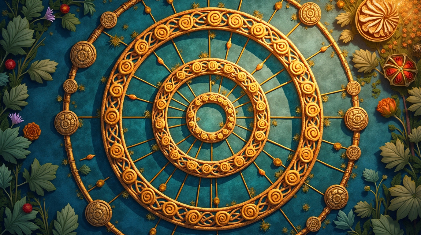 A Espiral do Tempo: A Profundidade da Mitologia Celta