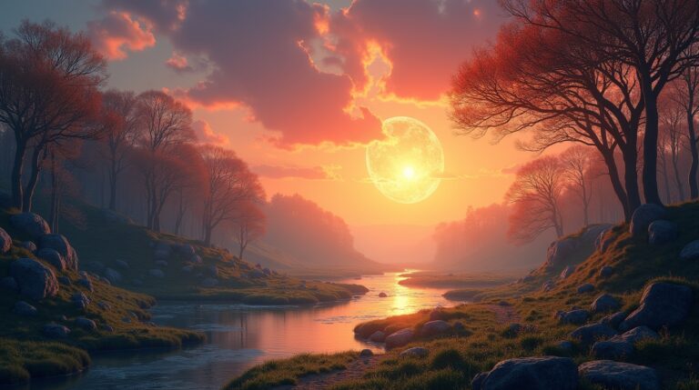 A Luz Mística do Sol Nascente: Mitologia Celta Revelada