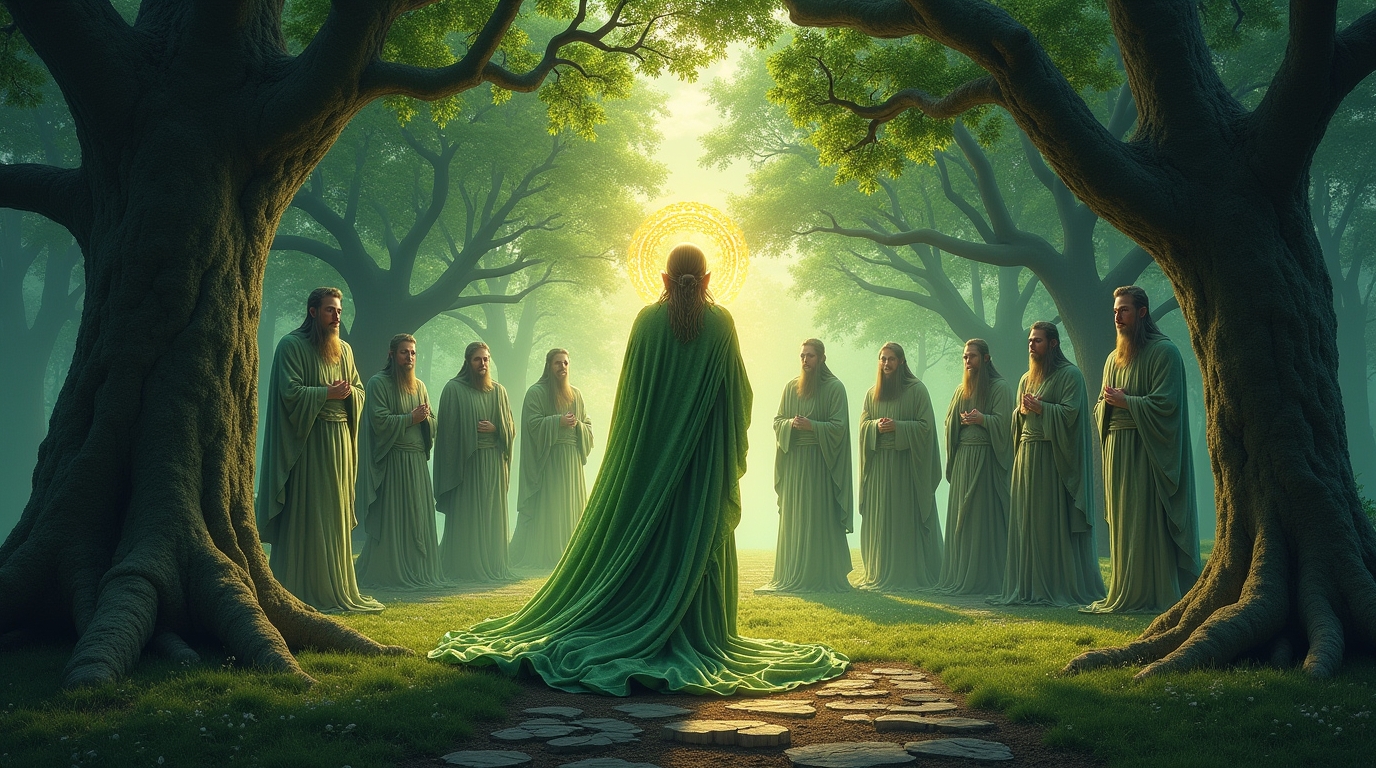 A Profecia dos Nove Druidas: Mitos e Sabedoria Celta