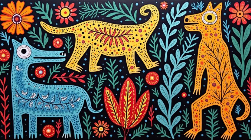 Arte ancestral: Mitologia Aborígenes e Cultura Profunda