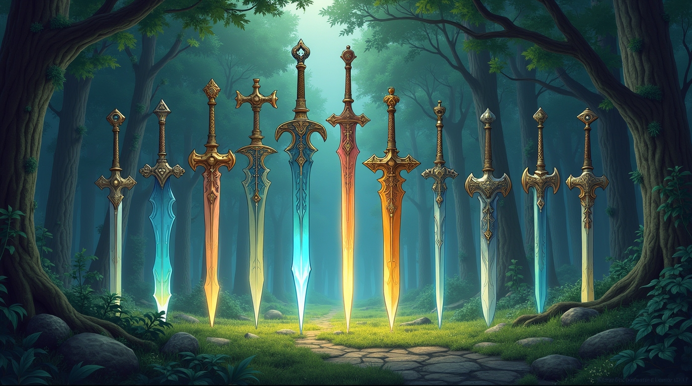 As Doze Espadas dos Reis Celtas: Mitos e Lendas Fascinantes