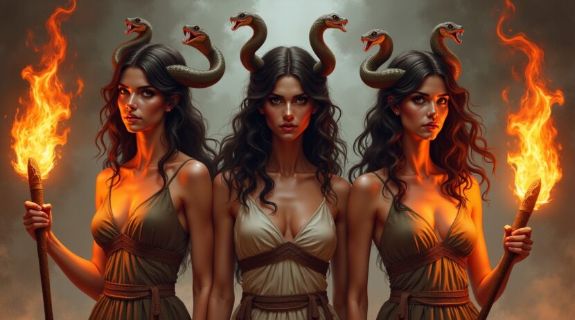 As Érinyes, deusas da vingança: Mitologia e Justiça