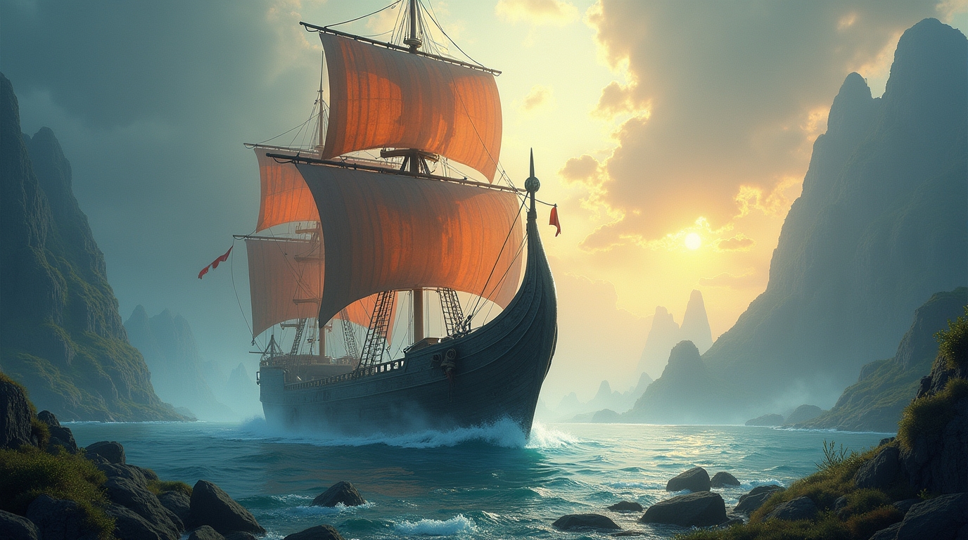Askvolnir (Navio Mitológico): A Jornada dos Guerreiros