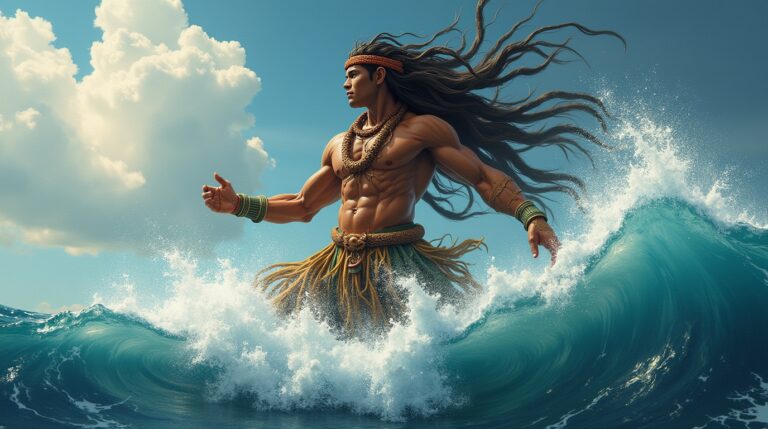 Atua das Correntes de Ar: O Deus do Vento na Mitologia Polinésia