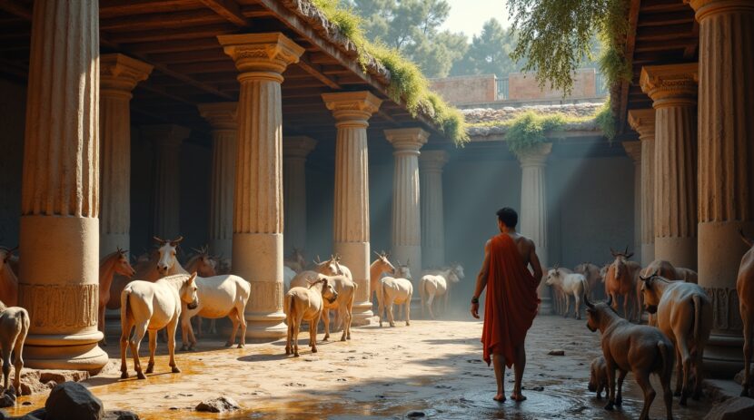 Áugias: O Rei dos Estábulos e Seus Desafios na Mitologia