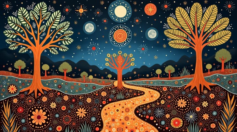 Caminhos místicos: A Sabedoria da Mitologia Aborígene