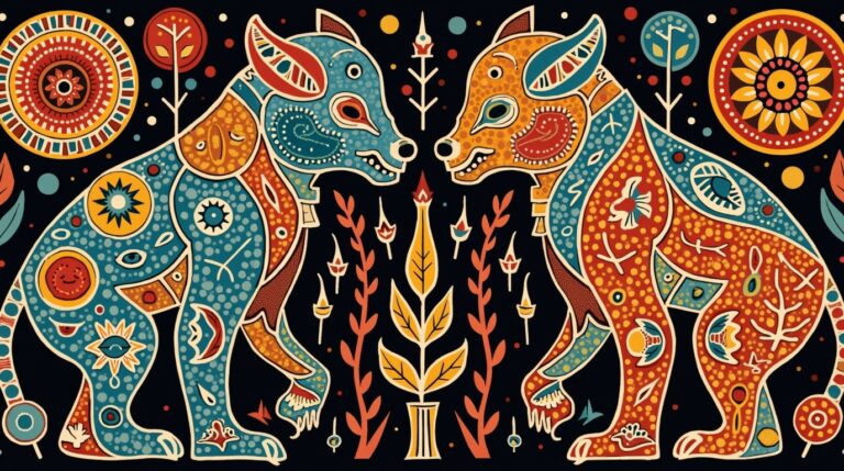 Conexão entre clãs: A Mitologia Aborígene Revelada