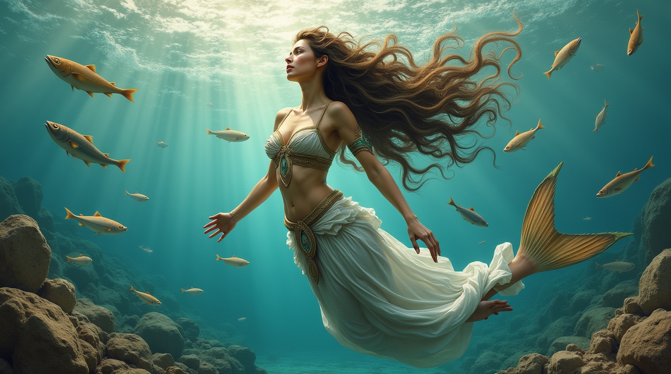 Derceto: A Deusa Aquática da Mitologia Grega